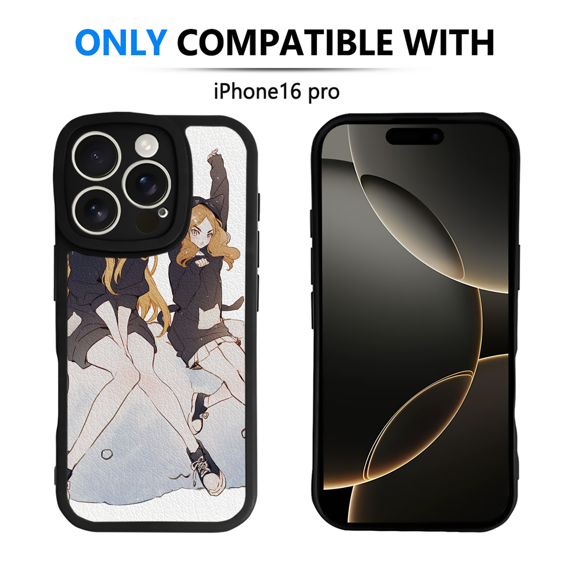 （画像用） ハイキュー!! Haikyu!! 【iPhone 16シリーズ対応】シリコンスマホケース（レザー調） 材質：シリコン